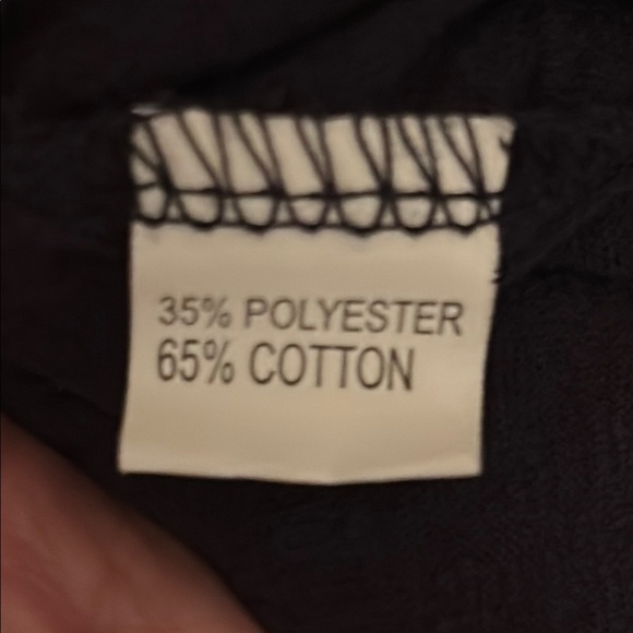 Navy Casual Dress with Crew Neck, size L - Picture 5 of 6